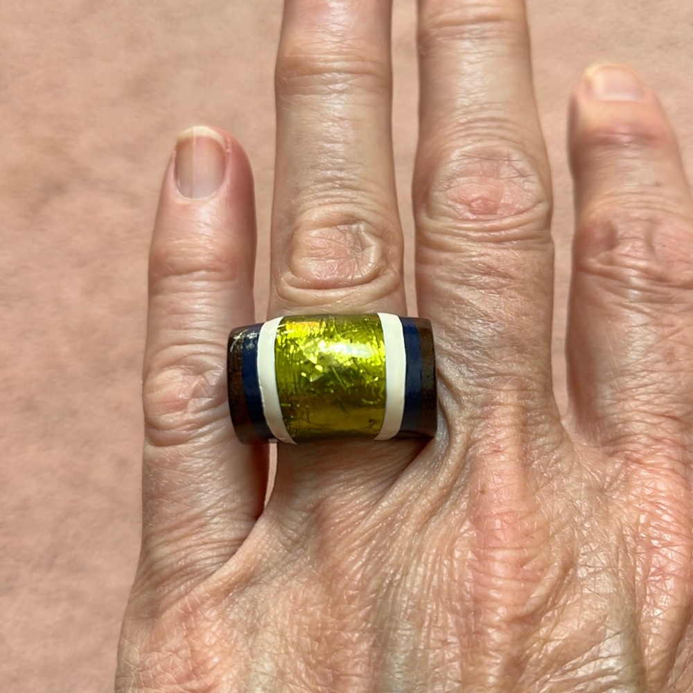 Tori Burch Geo Ring